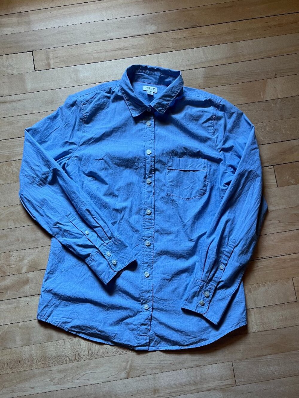 Blue J. Crew Button Down Shirt